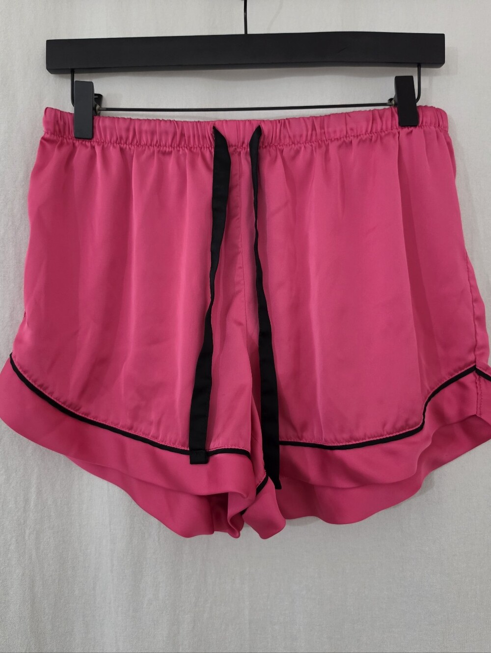 stars above Pajama Shorts in Pink & Black Women's Size M - Picture 1 of 3